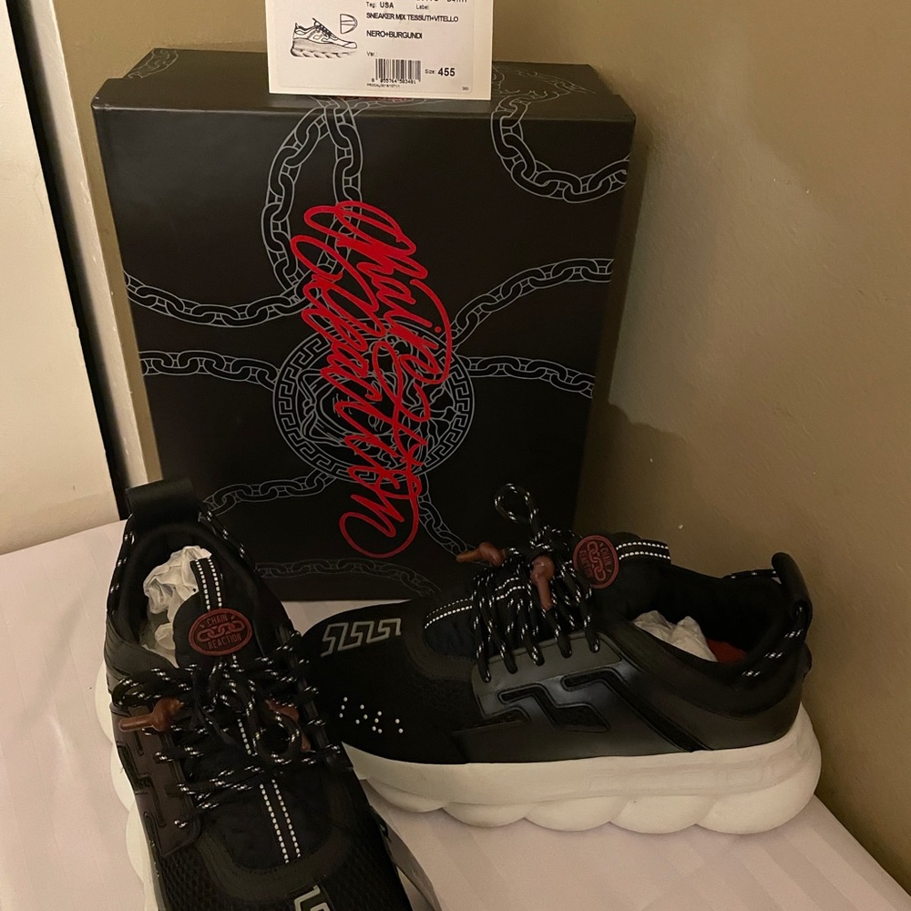 Men Versace Chain Reaction In Box!! - Picture 4 of 14